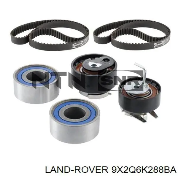 Pasek rozrządu Land Rover 9X2Q6K288BA cena, od 99,91 USD