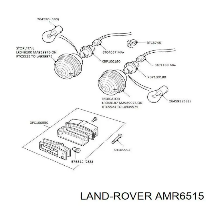  Land Rover AMR6515 cena, od 46,16 USD