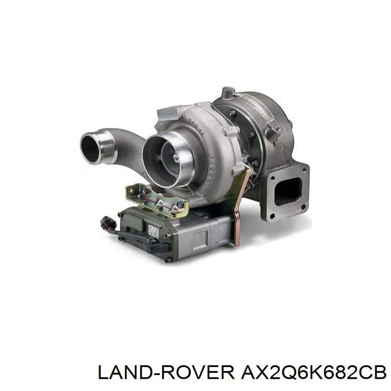 Turbina Land Rover AX2Q6K682CB cena, od 342,65 USD