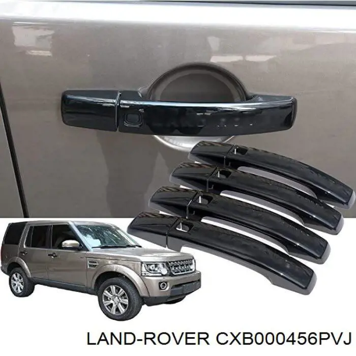 CXB000456PVJ Land Rover Klamka bagażnika (drzwi 3/5 tylnych) zewnętrzna