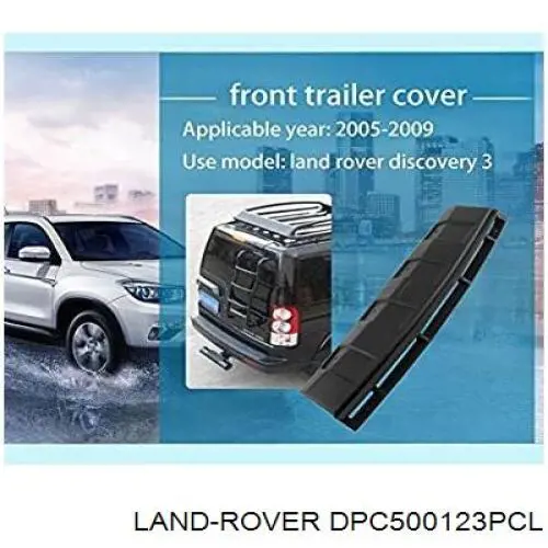  Zaślepka haku holowniczego zderzaka przednia Land Rover Discovery 3