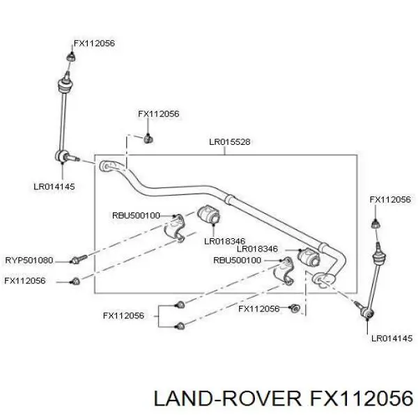 Do koszyka 1552057 Ford Śruba (nakrętka) mocowania