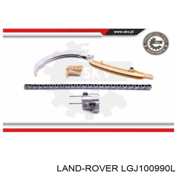 LGJ100990L Land Rover Tłumik drgań łańcucha rozrządu, lewy