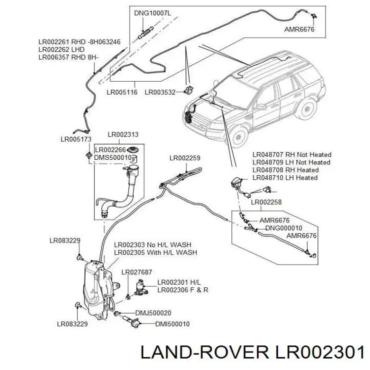  Land Rover LR002301 cena, od 16,41 USD