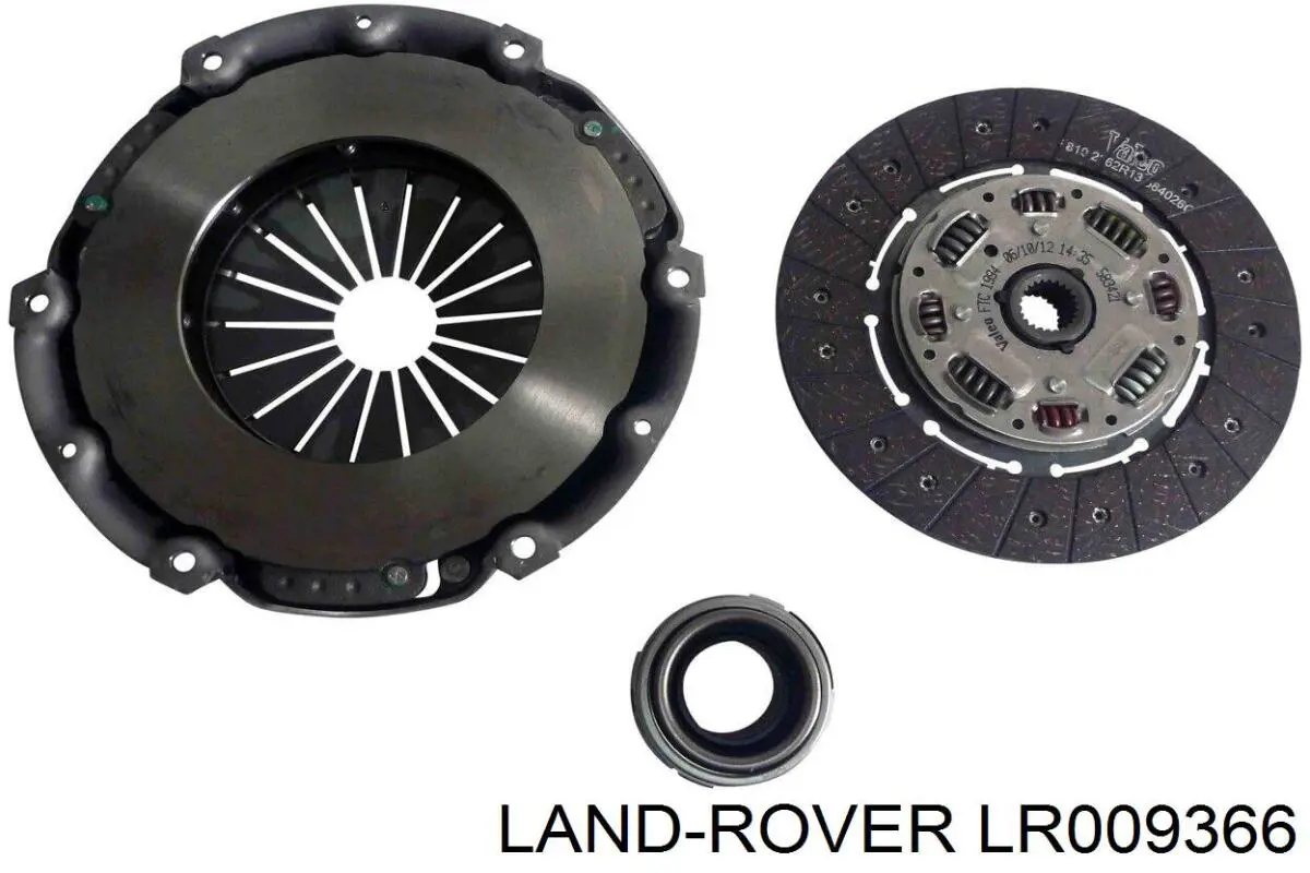 Zestaw sprzęgła (3 części) LR009366 Land Rover