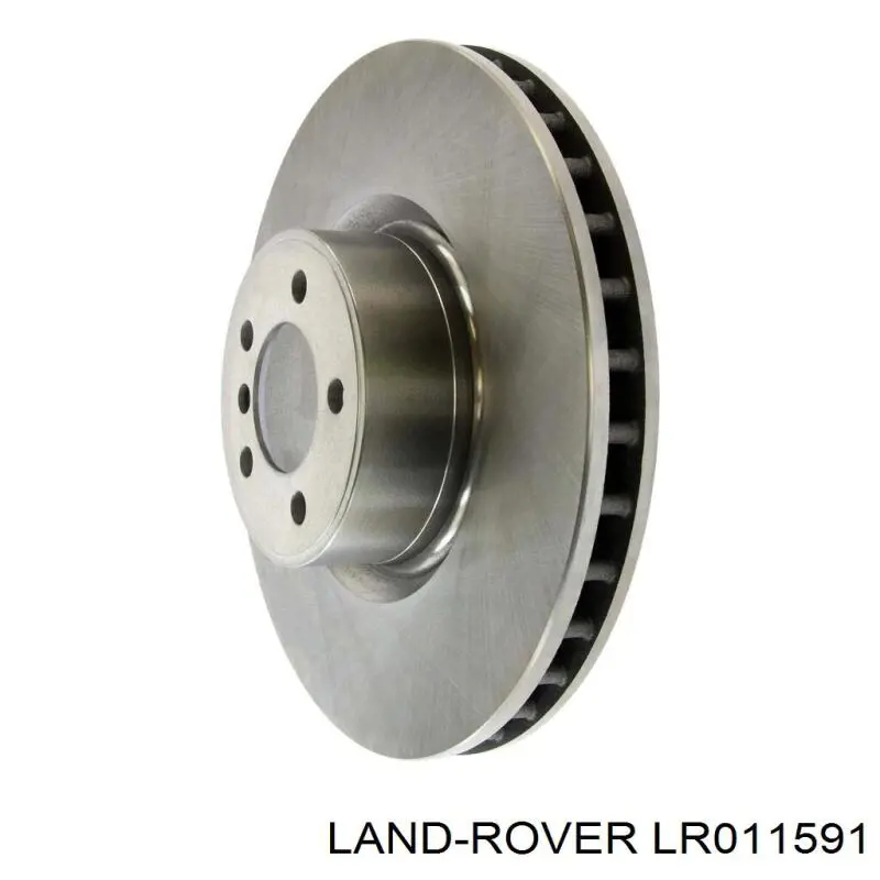 LR011591 Land Rover Tarcza hamulcowa przednia