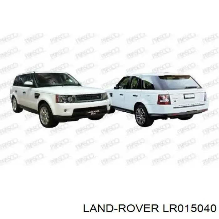 CLF500033 Land Rover Nadkole błotnika przedniego lewe