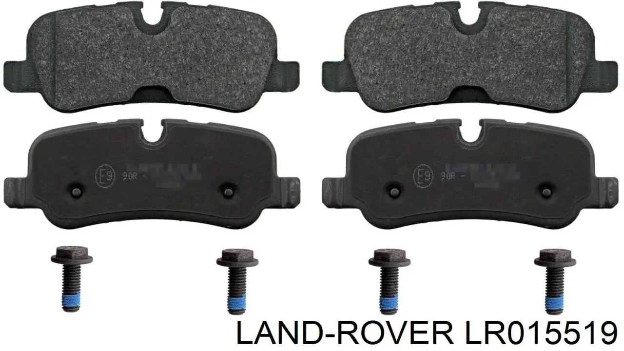 Okładziny (klocki) do hamulców tarczowych tylne Land Rover LR015519 cena, od 42,99 USD