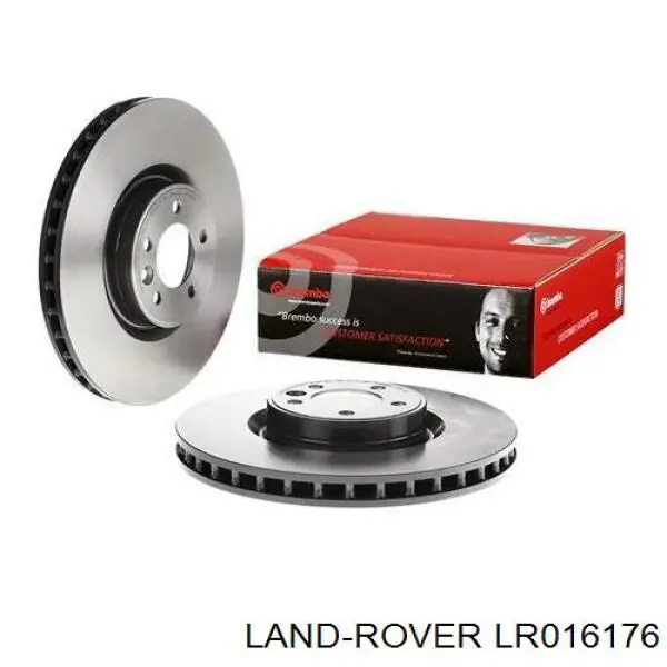 Do koszyka LR016176 Land Rover Tarcza hamulcowa przednia
