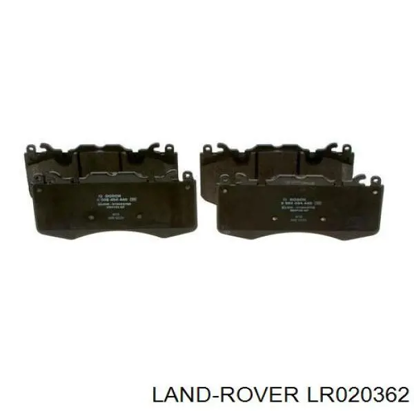 Klocki hamulcowe przednie tarczowe Land Rover LR020362 cena, od 48,18 USD
