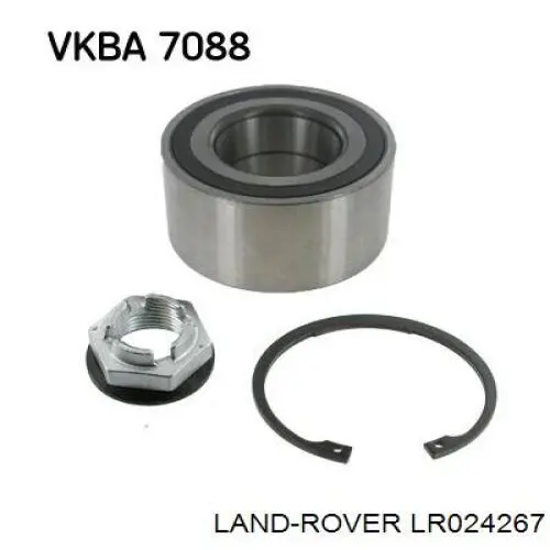 LR024267 Land Rover Łożysko piasty przedniej