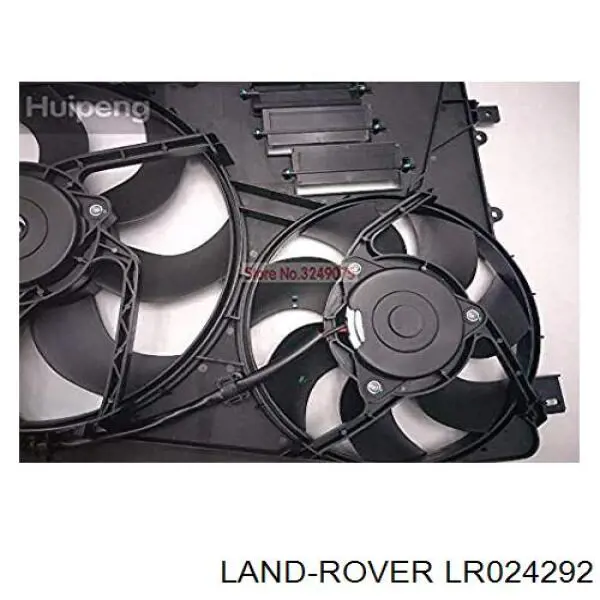 Dyfuzor chłodnicy, w komplecie z silnikiem i wirnikiem Land Rover LR024292 cena, od 290,57 USD