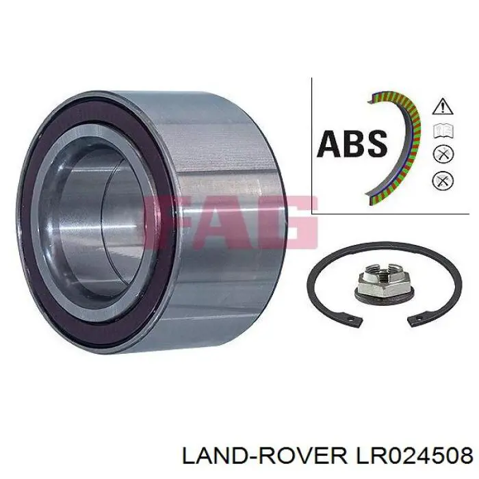 LR024508 Land Rover Lożysko piasty tylnej