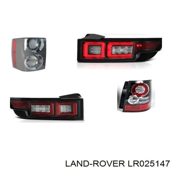 LR025147 Land Rover Lampa zespolona tylna lewa