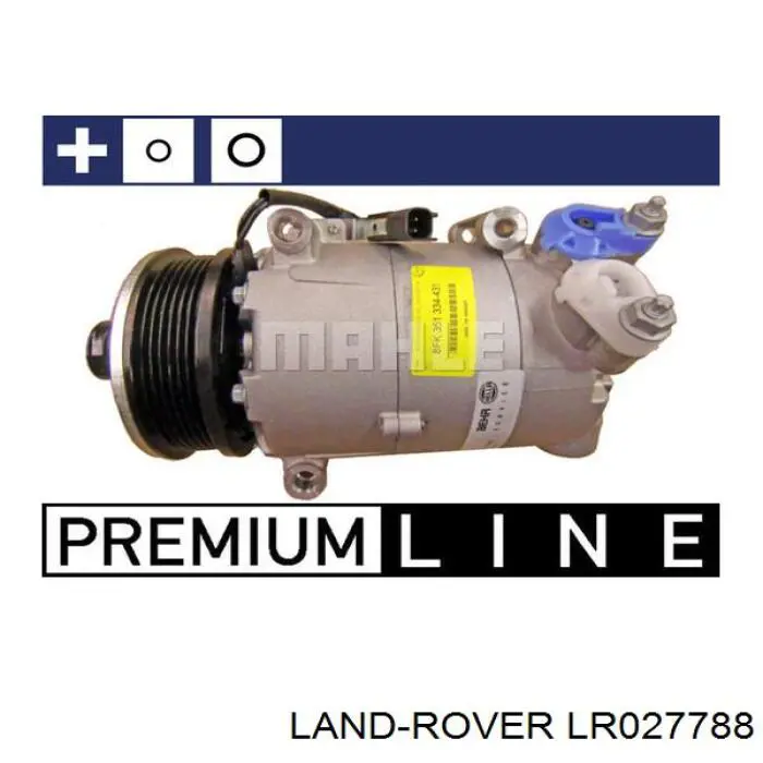 Sprężarka klimatyzacji Land Rover LR027788 cena, od 234,18 USD