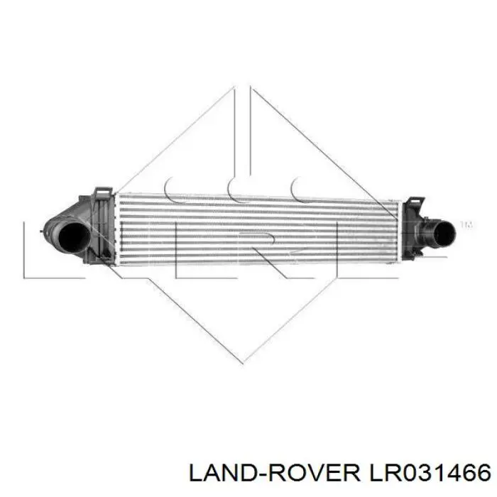 Chłodnica intercoolera Land Rover LR031466 cena, od 119,11 USD