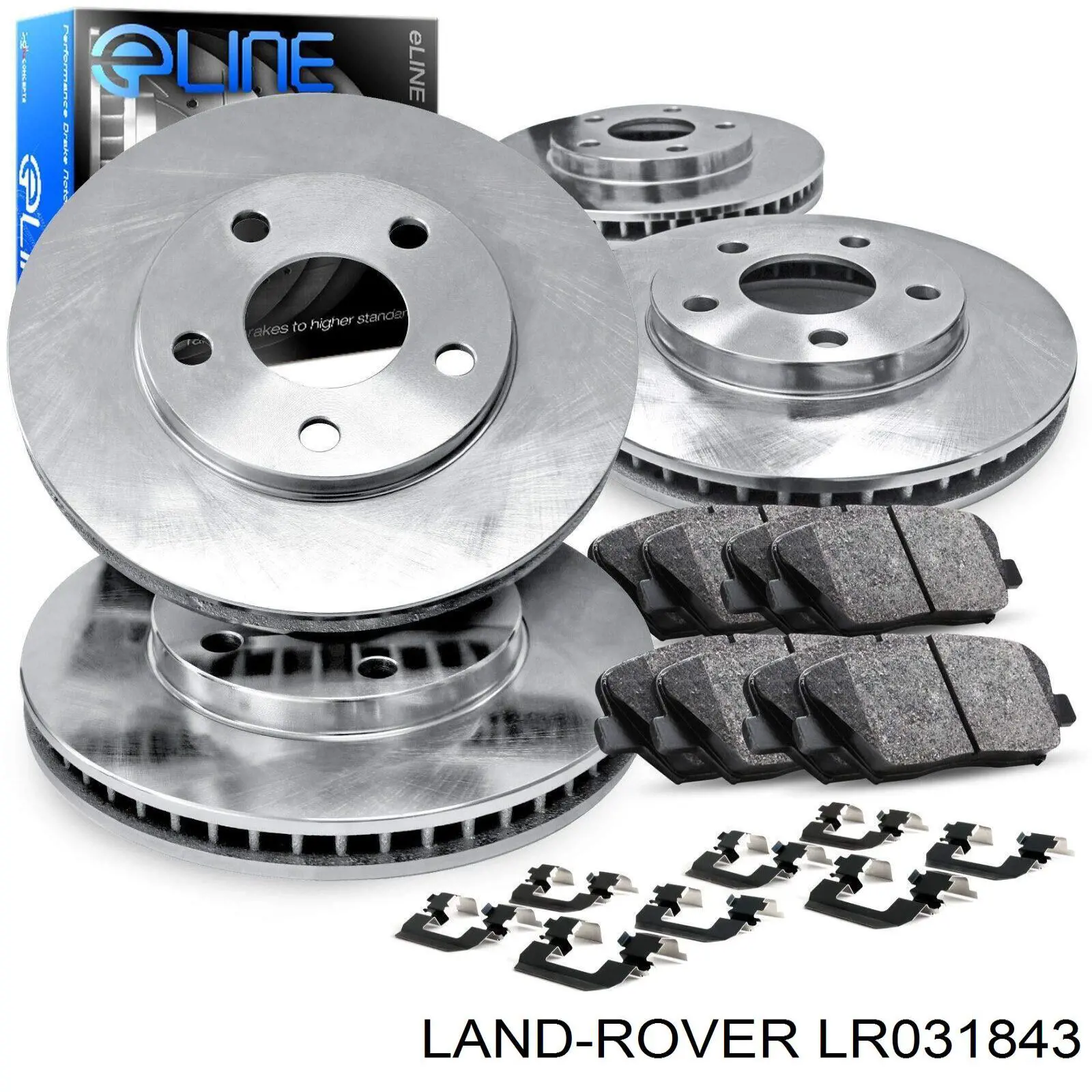 Tarcza hamulcowa przednia LR031843 Land Rover