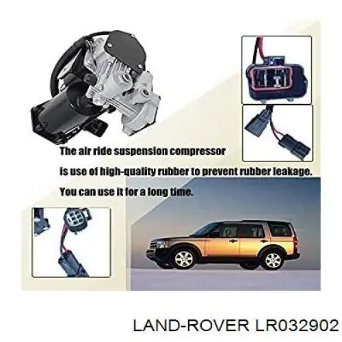 Kompresor zawieszenia pneumatycznego Land Rover LR032902 cena, od 371,48 USD