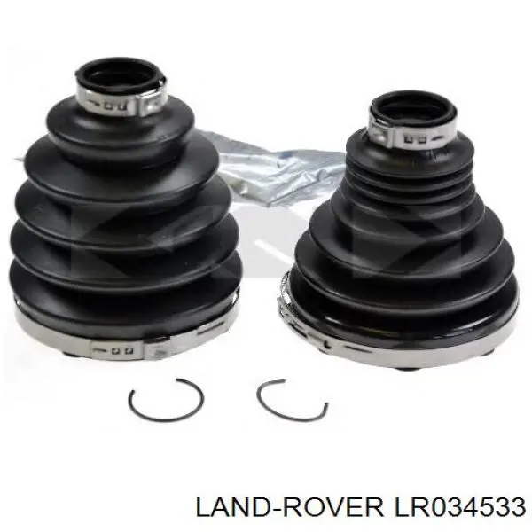 LR034533 Land Rover Osłona przegubu homokinetycznego półosi tylnej wewnętrzna