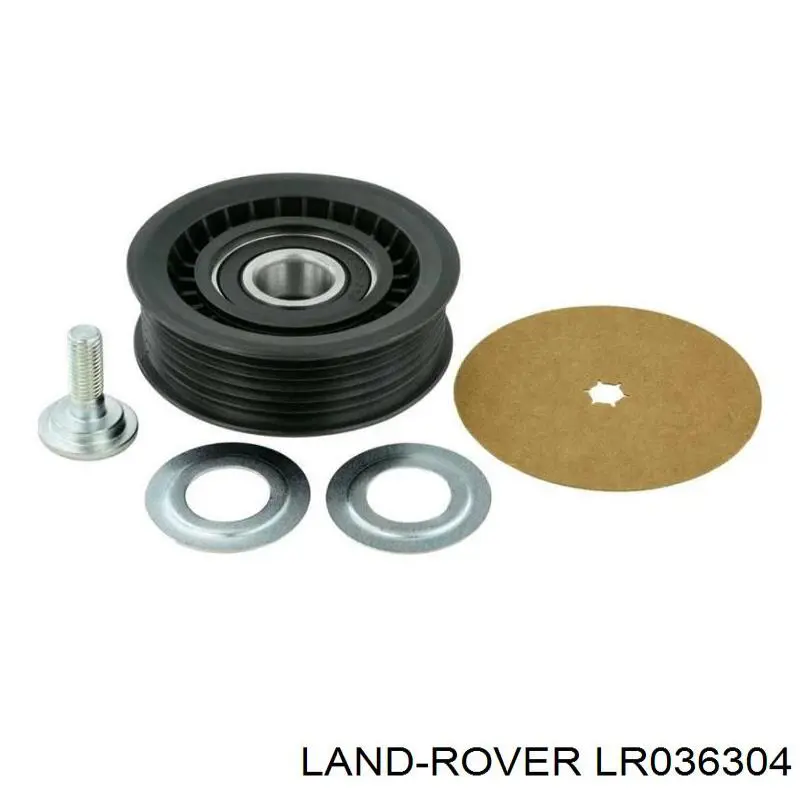 CPLA19A216EB Land Rover Rolka prowadząca, kierunkowa paska napędowego