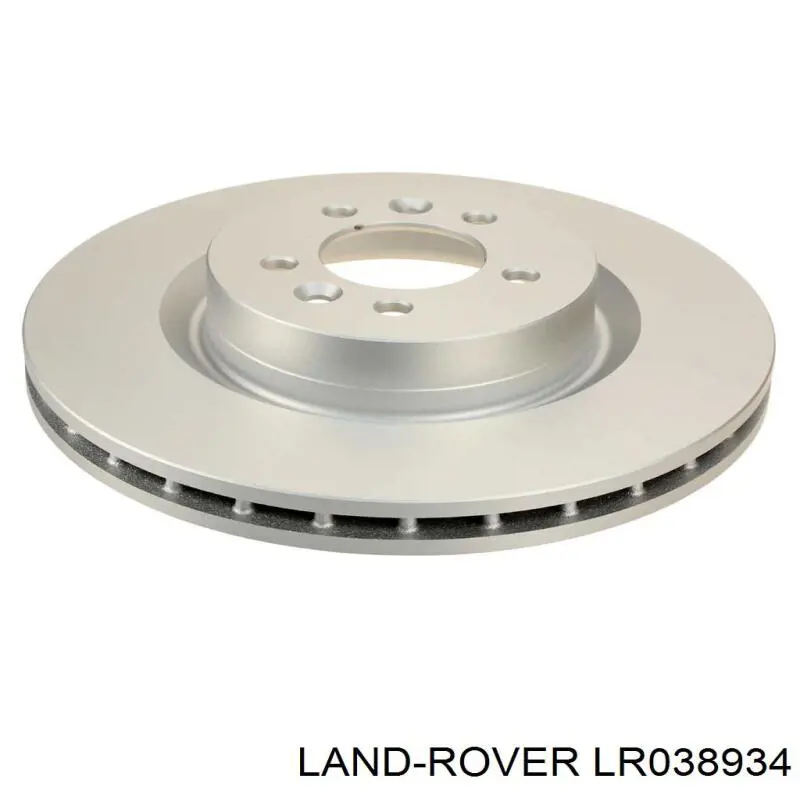 LR038934 Land Rover Tarcza hamulcowa przednia