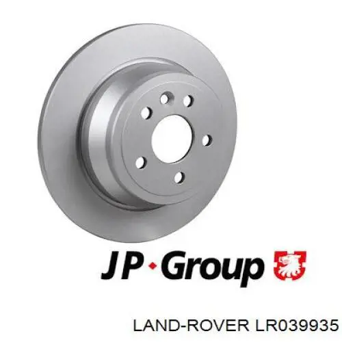 Do koszyka LR039935 Land Rover Tarcza hamulcowa tylna
