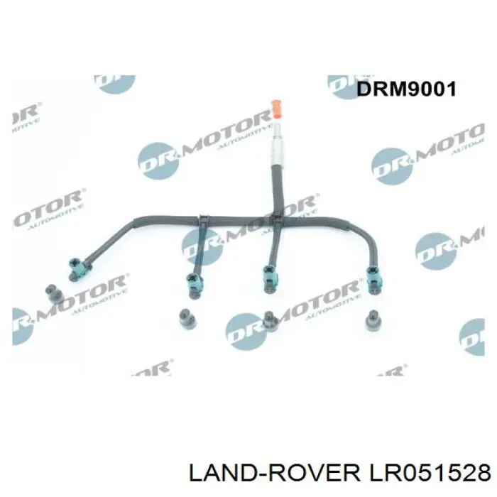 LR006666 Land Rover Rurka paliwa, zwrotna od wtryskiwaczy