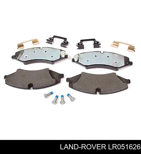 LR051626 Land Rover Klocki hamulcowe przednie tarczowe