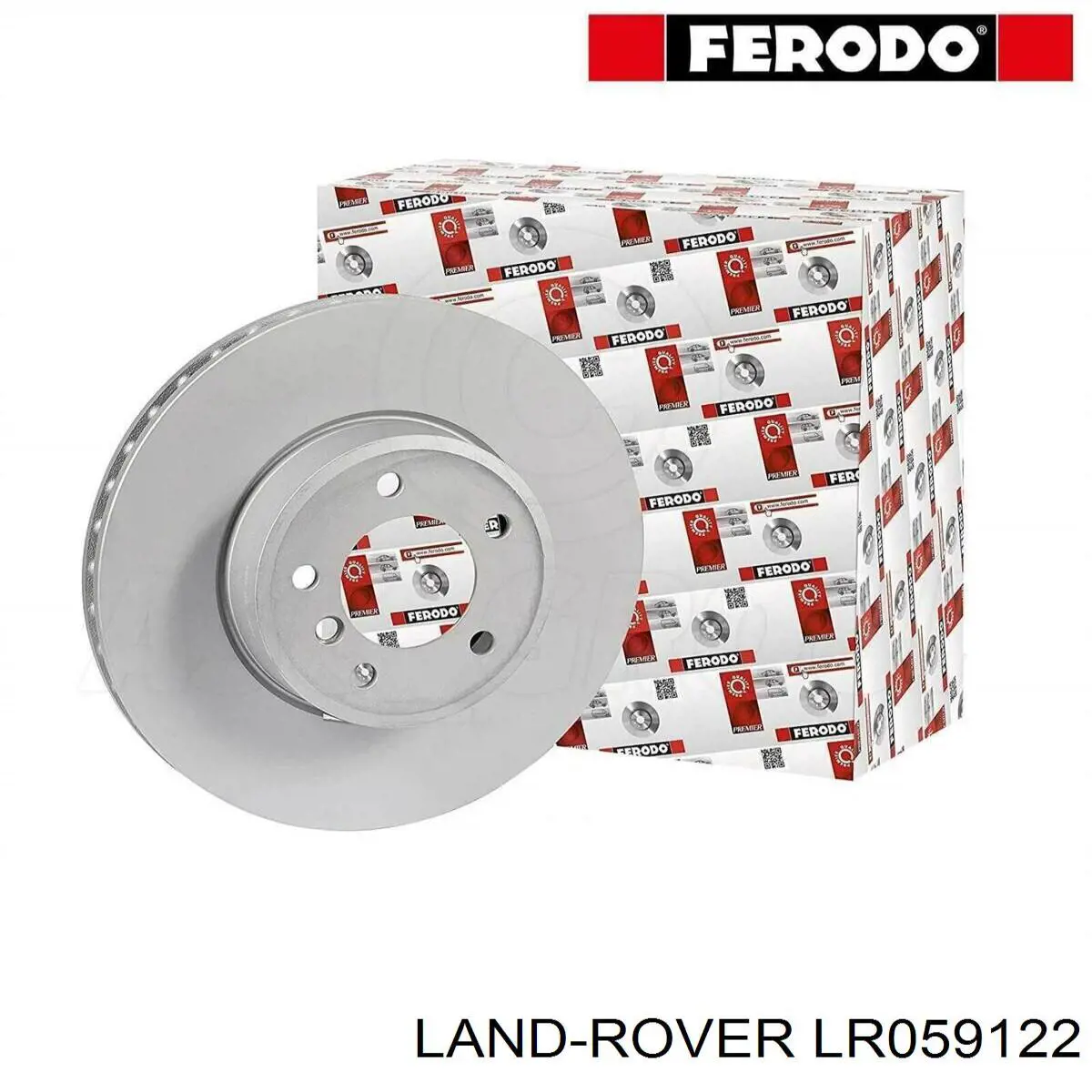 LR059122 Land Rover Tarcza hamulcowa przednia