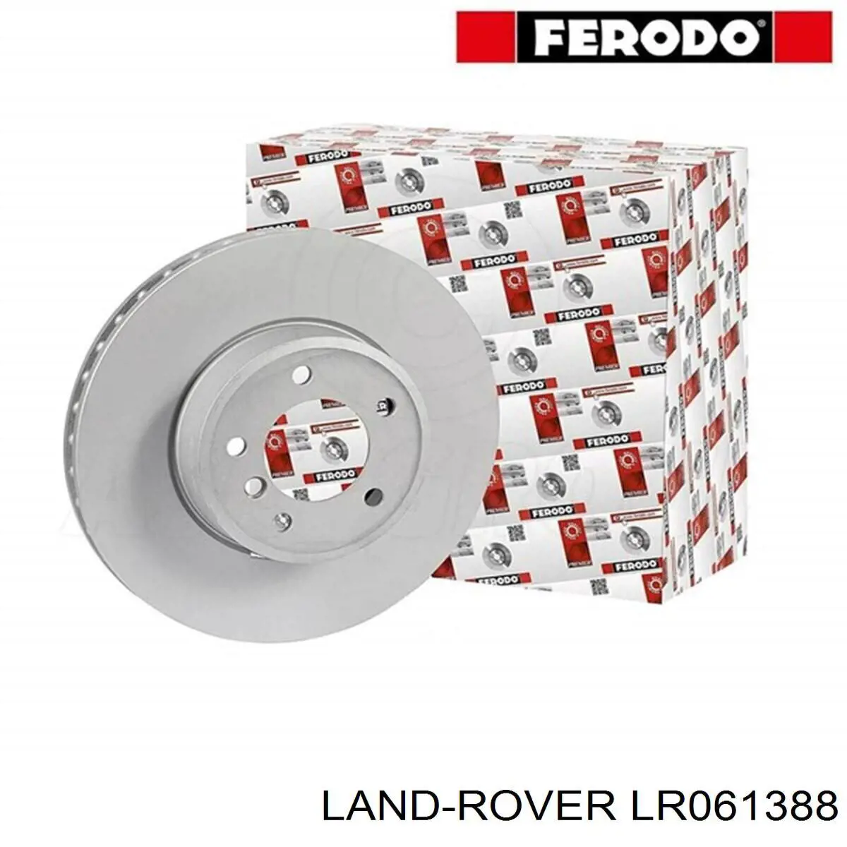 Do koszyka LR061388 Land Rover Tarcza hamulcowa tylna