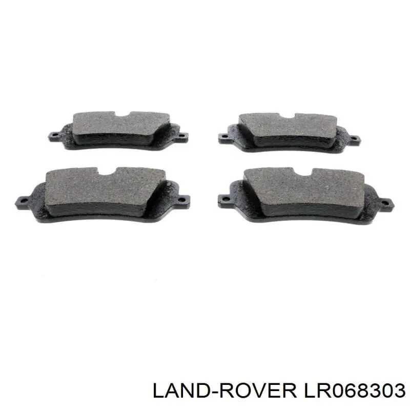 Okładziny (klocki) do hamulców tarczowych tylne Land Rover LR068303 cena, od 32,93 USD