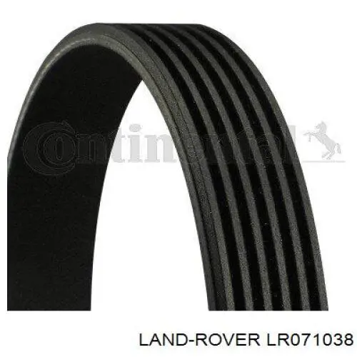 LR071038 Land Rover Pas napędowy mechanizmów