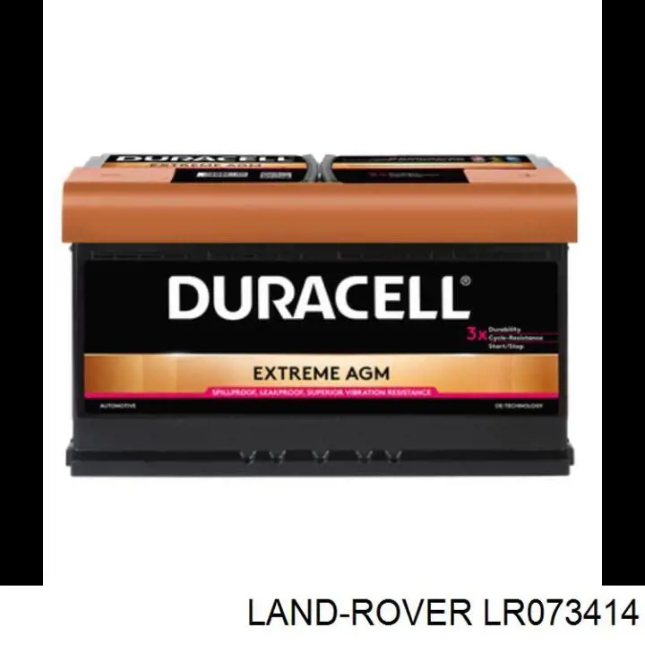 Do koszyka LR073414 Land Rover Bateria (akumulator)