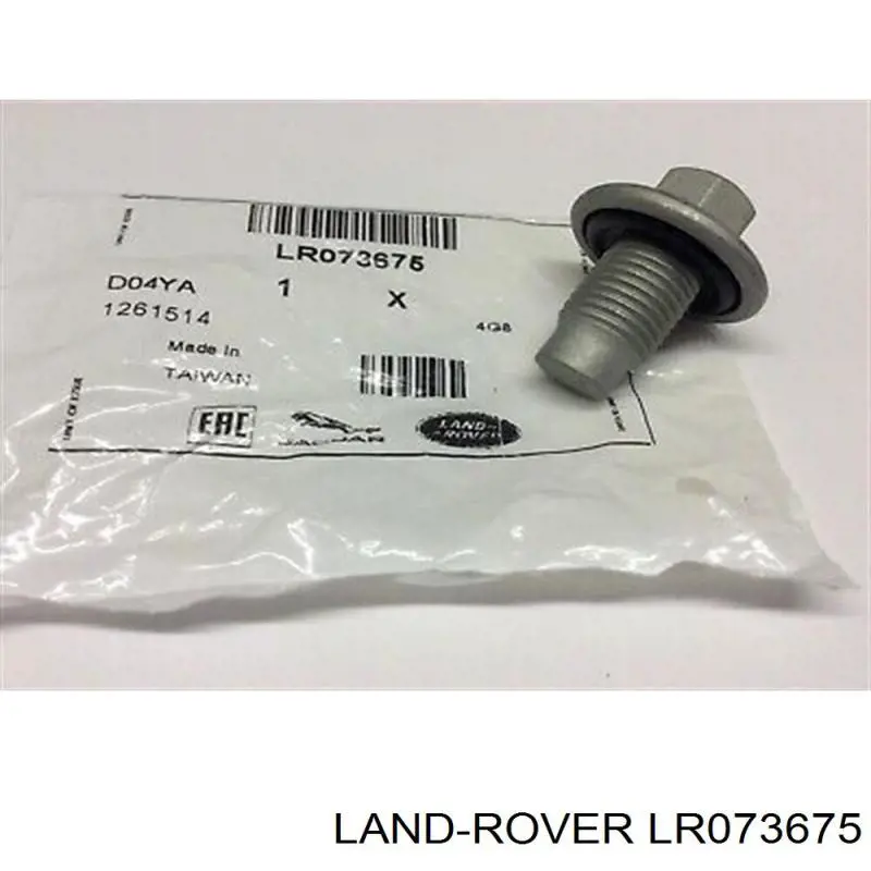 LR073675 Land Rover korek miski olejowej silnika