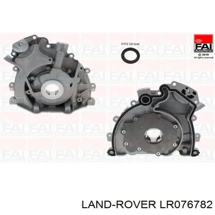 Do koszyka LR076782 Land Rover Pompa oleju