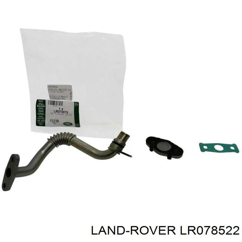 Rurka (przewód) spływu oleju z turbiny Land Rover LR044556 cena, od 54,90 USD
