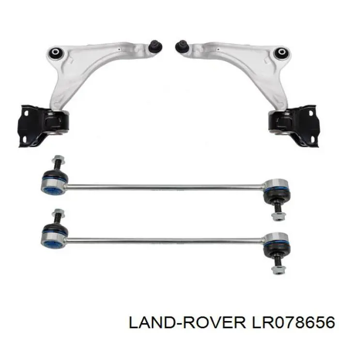 Wahacz zawieszenia przedniego dolny prawy LR078656 Land Rover