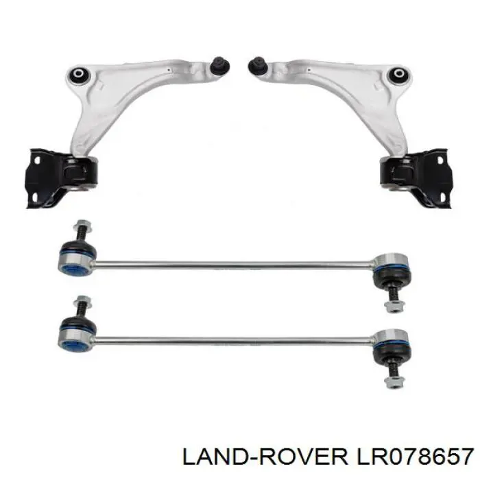 Do koszyka LR078657 Land Rover Wahacz zawieszenia przedniego dolny lewy