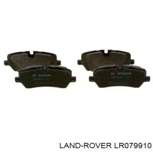 Okładziny (klocki) do hamulców tarczowych tylne Land Rover LR079910 cena, od 32,93 USD