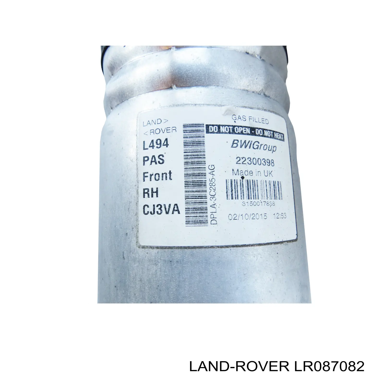 Do koszyka LR087082 Land Rover Amortyzator przedni prawy