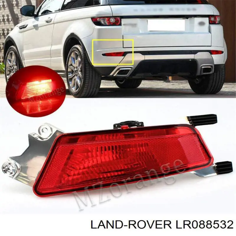 Przednia lampa przeciwmgielna tylna lewa LR088532 Land Rover