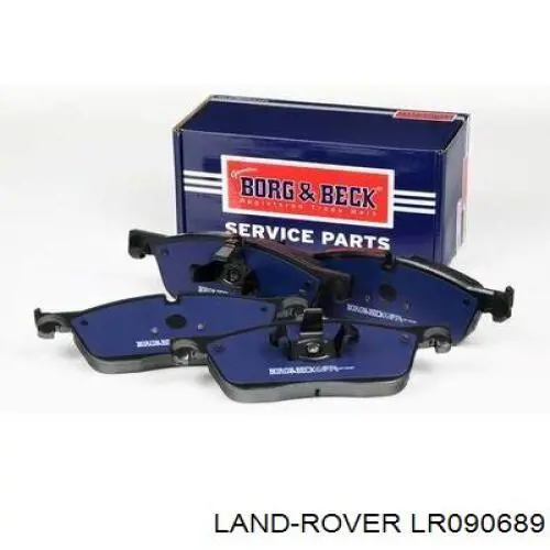 LR090689 Land Rover Klocki hamulcowe przednie tarczowe