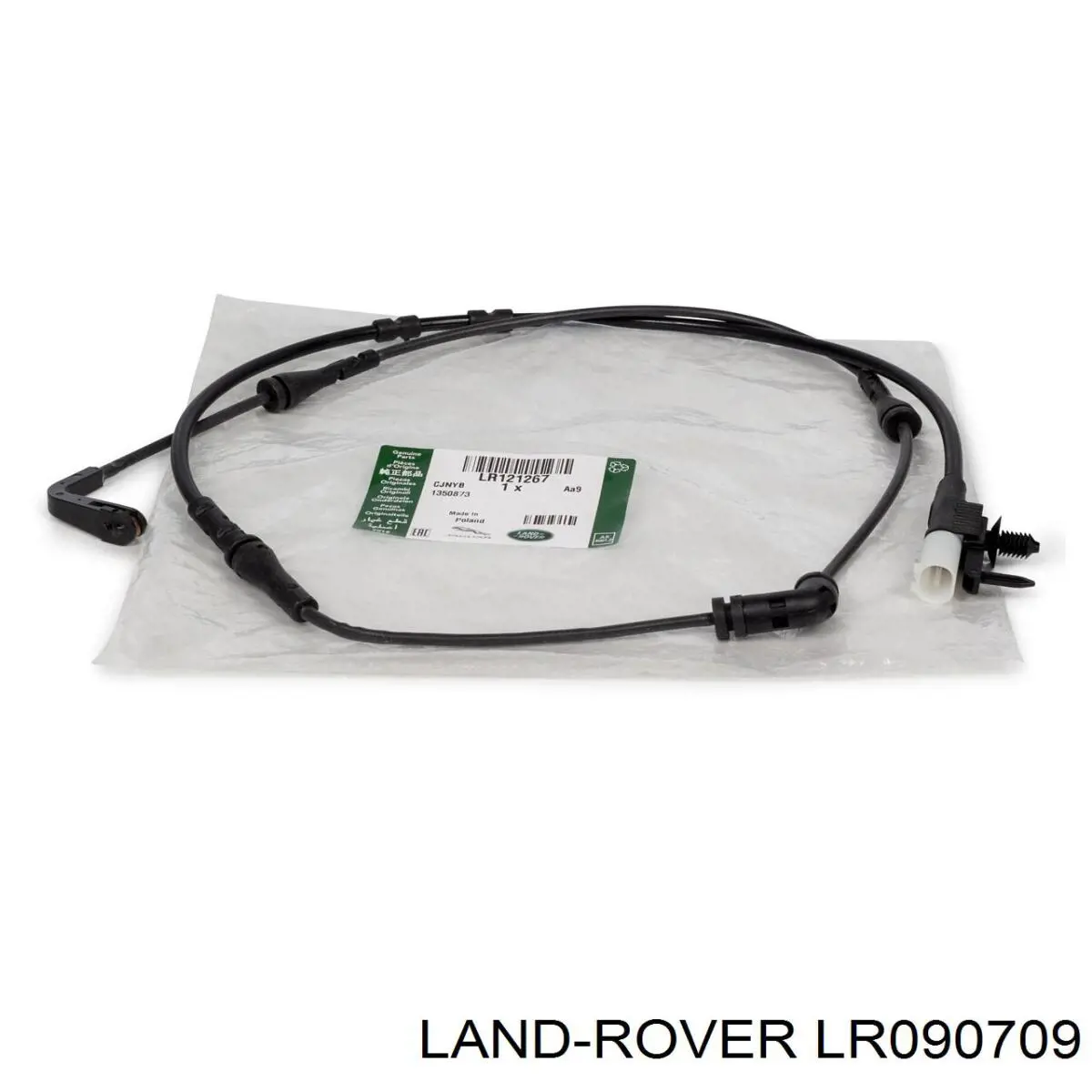 LR090709 Land Rover Czujnik zużycia klocków hamulcowych tylny