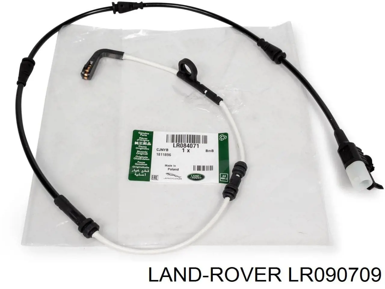 Czujnik zużycia klocków hamulcowych tylny Land Rover LR090709