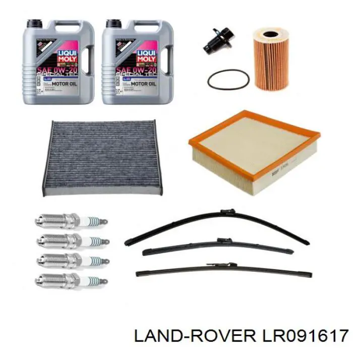 LR091617 Land Rover Świeca zapłonowa