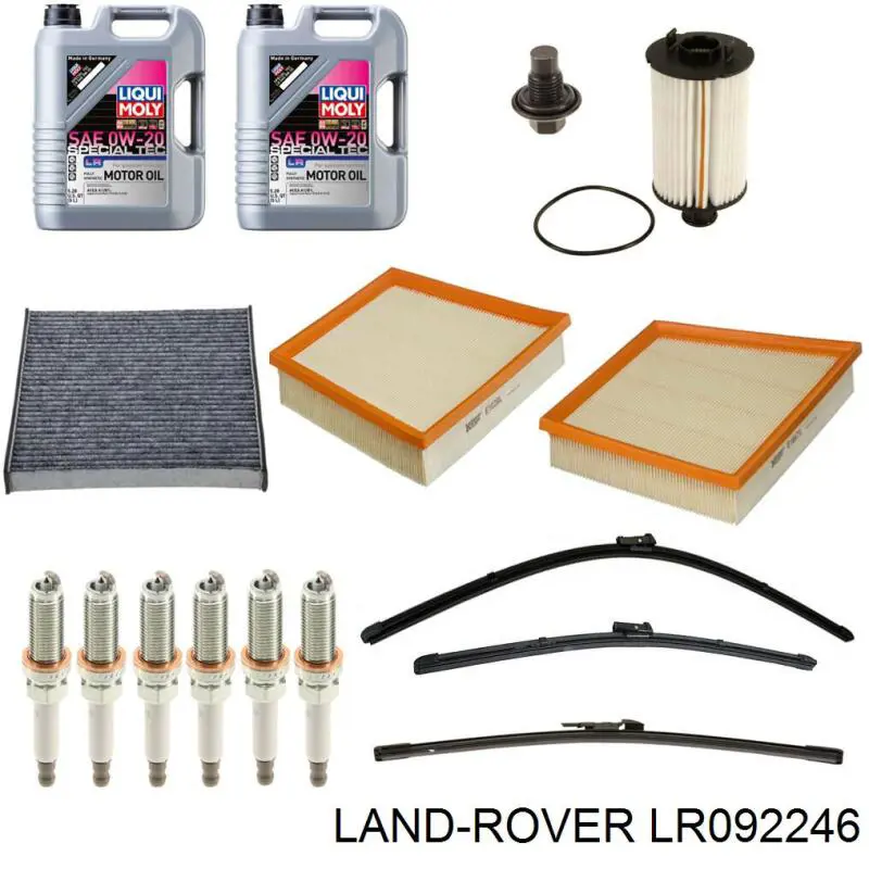 Filtr powietrza Land Rover LR092246 cena, od 13,11 USD