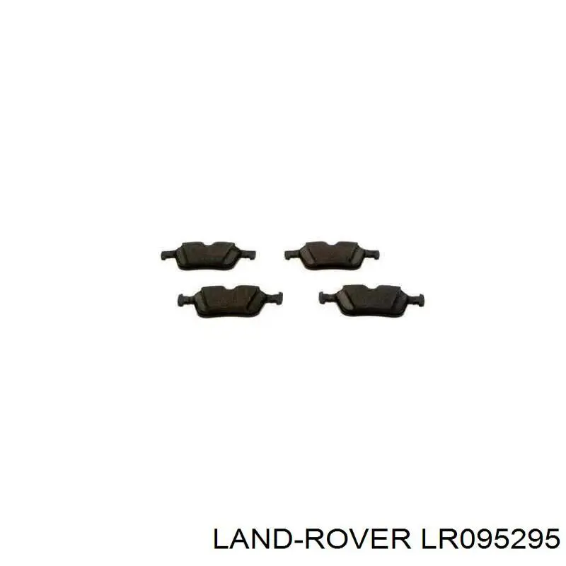 LR095295 Land Rover Okładziny (klocki) do hamulców tarczowych tylne