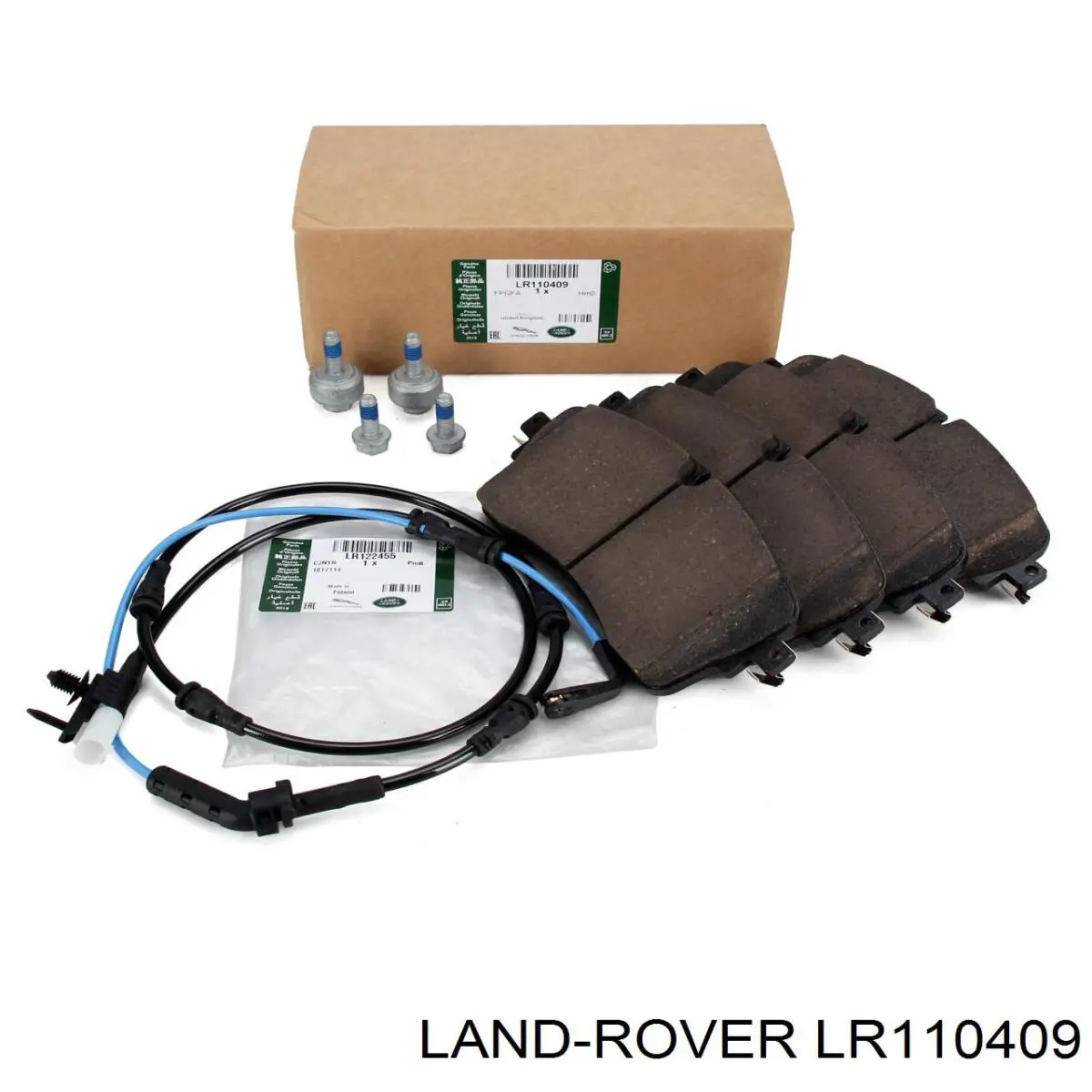LR110409 Land Rover Klocki hamulcowe przednie tarczowe