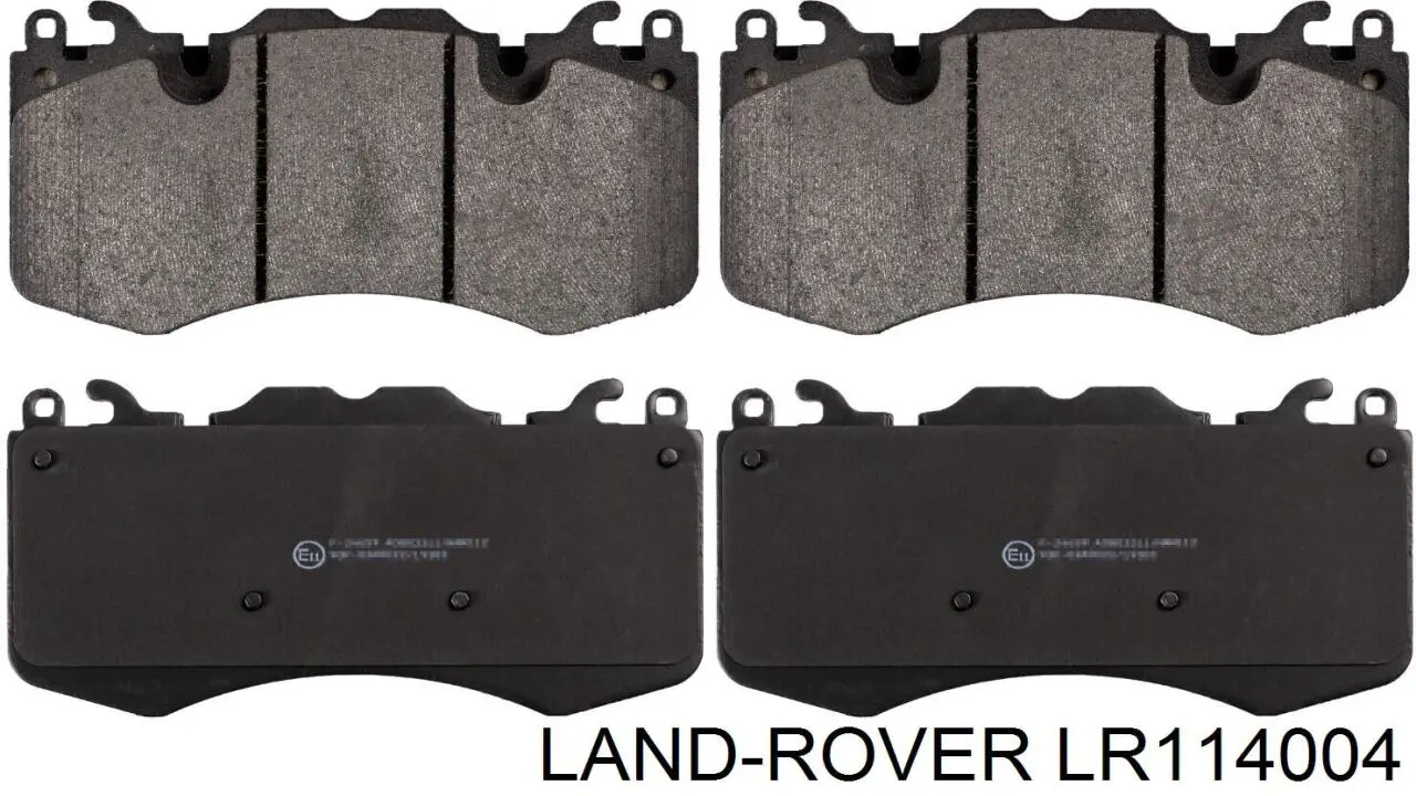 LR114004 Land Rover Klocki hamulcowe przednie tarczowe
