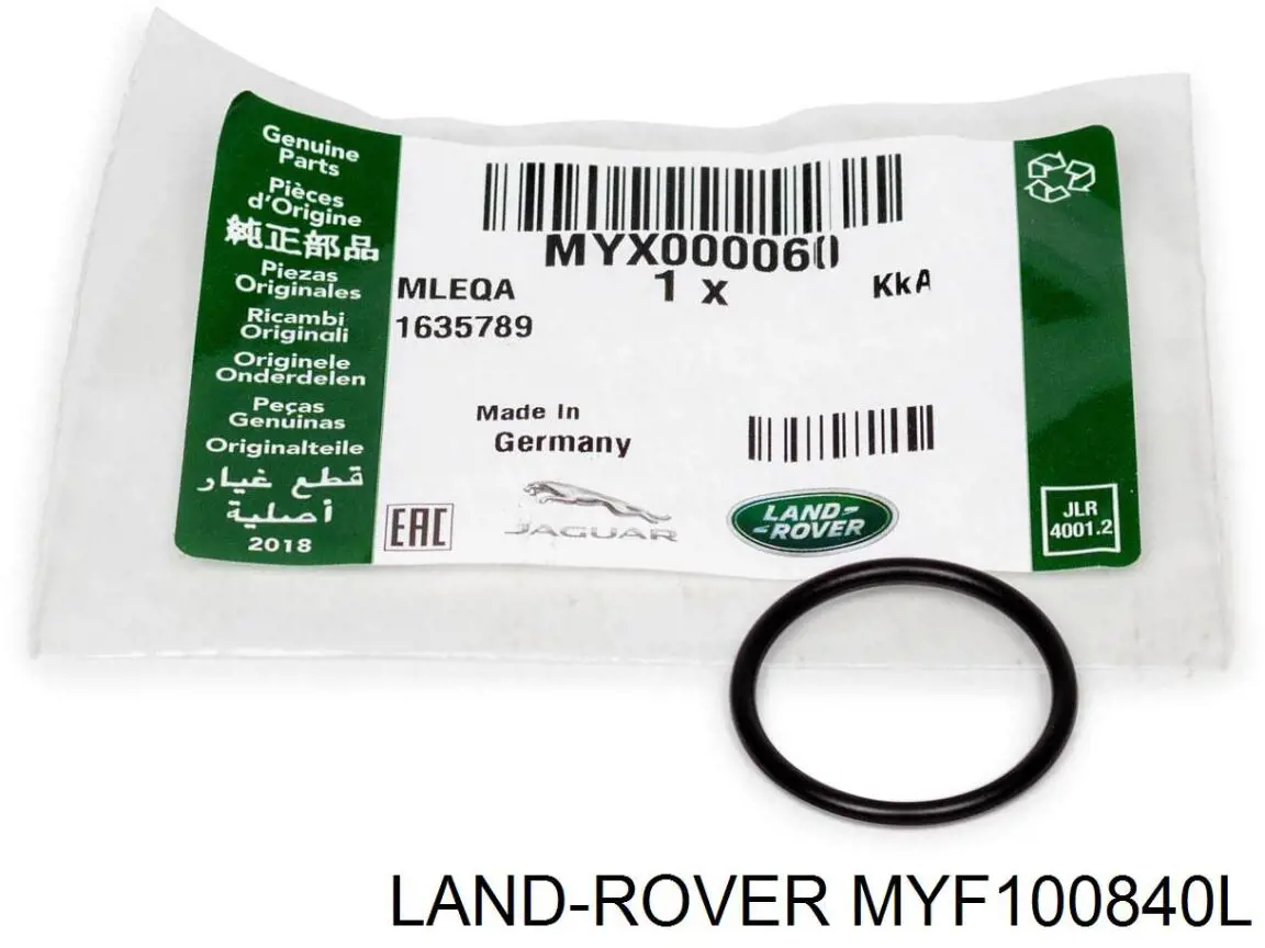 Pierścień uszczelniający wtryskiwacza Land Rover MYF100840L cena, od 7,73 USD